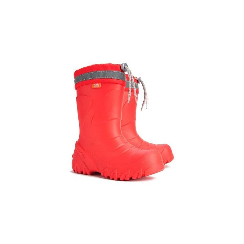 Nepremočljivi škornji z volnenim vložkom Mammut Red za otroke - Demar