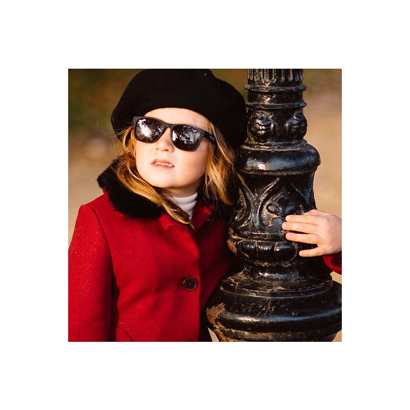 Polarizirane sunčane naočale za djecu VIP Black - Black - Shadez