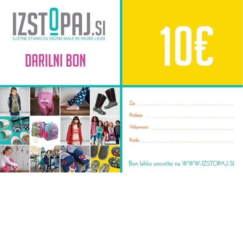 Darilni bon za 10€
