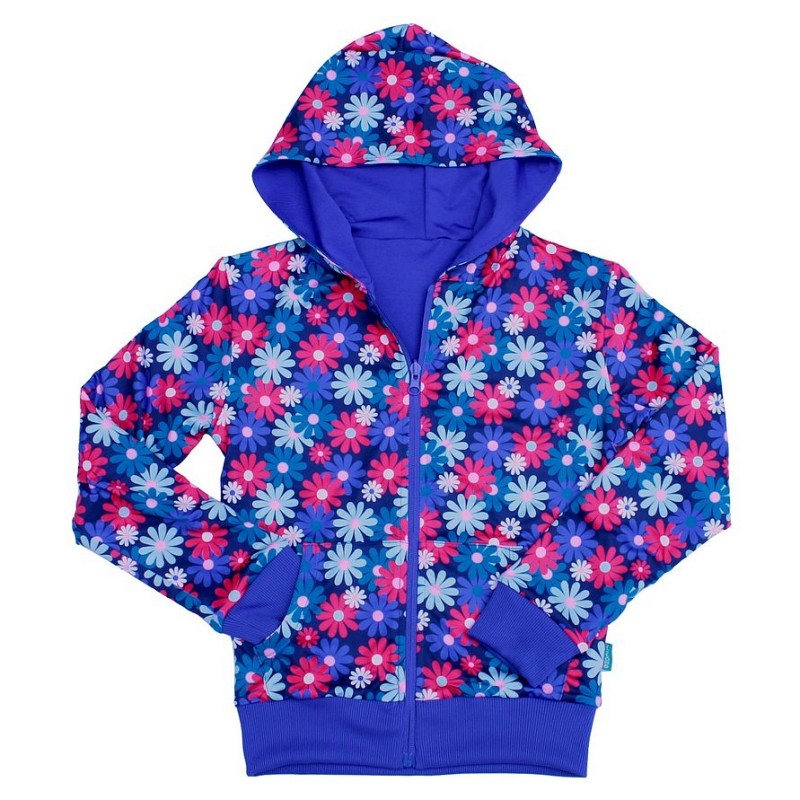 Obojestranski pulover s kapuco za punce v potisku Admire - Chooze