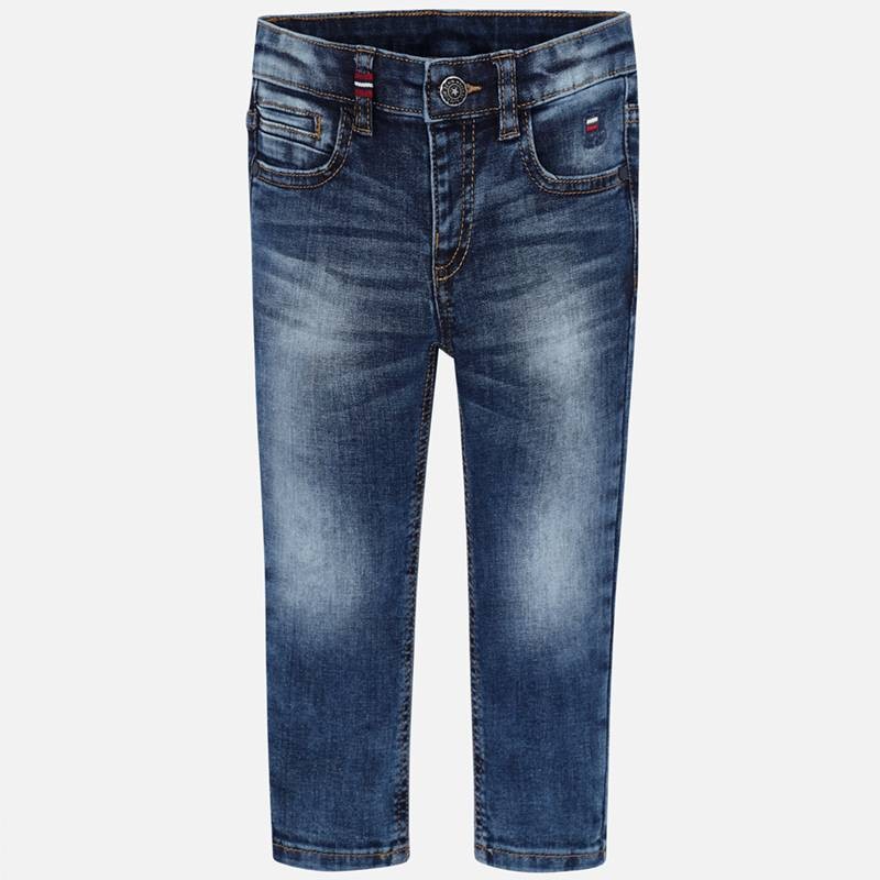 Jeans super slim fit hlače za fante z nastavljivo elastiko - Mayoral