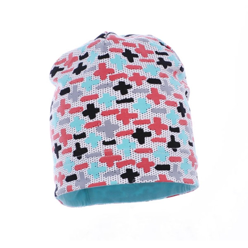 Kapa za otroke v rdečem potisku Saida - Pupill