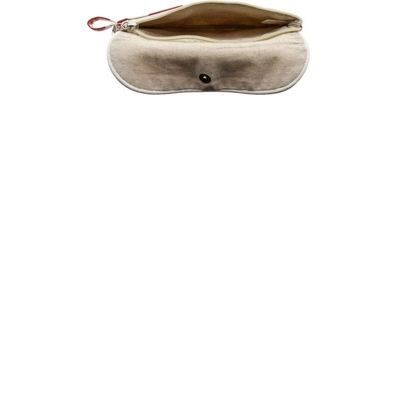 Kozmetična torbica v obliki pisma v barvi Lovebird Red (LR-004) - Apple&Bee