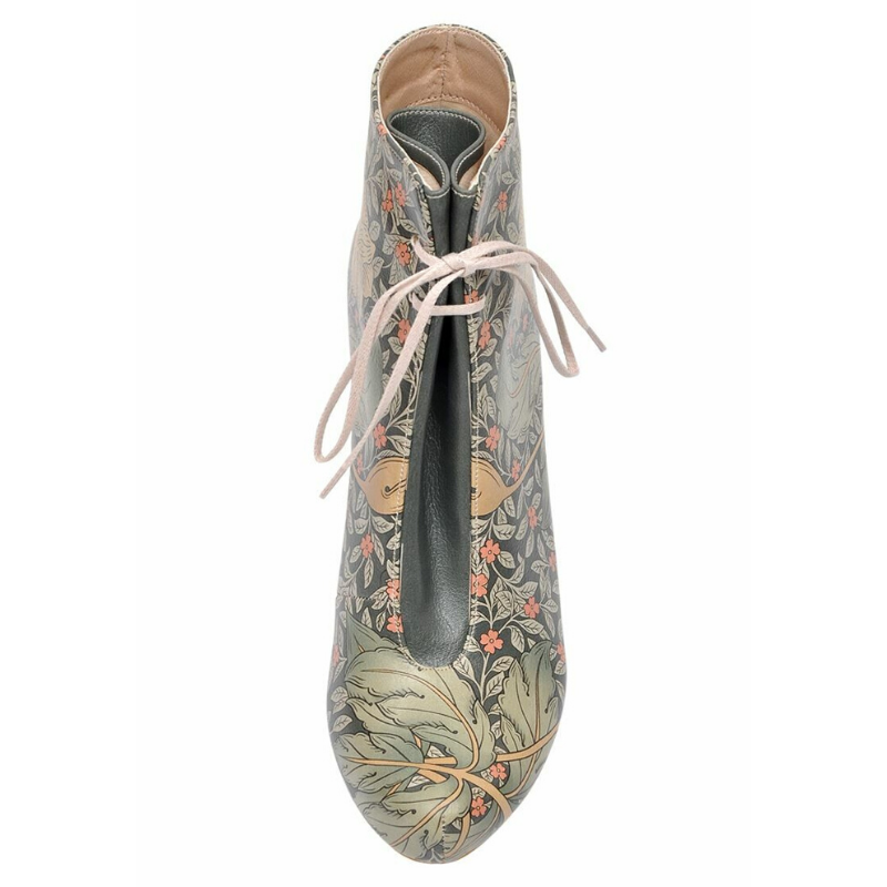 Potiskani gležnjarji s peto MORRIS EFFECT za ženske - DOGO