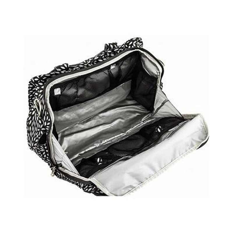 Previjalna torba Be Prepared v potisku Platinum Petals - Ju Ju Be