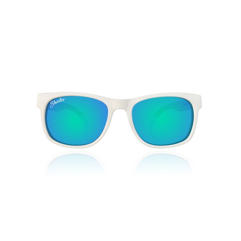 Polarizirana sončna očala za otroke VIP White - Ocean - Shadez