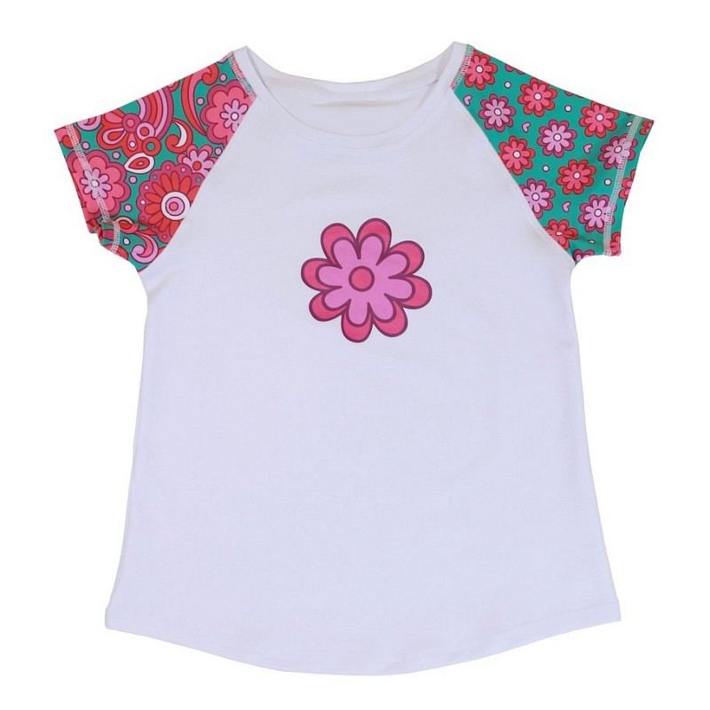 Športna majica s kratkimi rokavi za punce Illuminate - Chooze