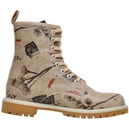 Podloženi škornji s potiskom Night Owl za punce - DOGO