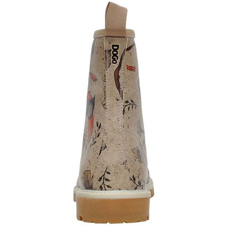 Podloženi škornji s potiskom Night Owl za punce - DOGO