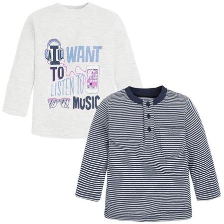 Komplet majic z dolgimi rokavi za dečke - Mayoral (119-049)