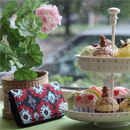 Denarnica na zadrgo Be Spendy v potisku Sweet Scarlet - Ju Ju Be