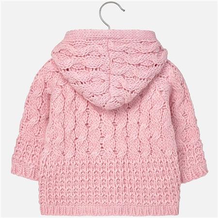 Podložena daljša jopica v roza barvi za punčke - Mayoral