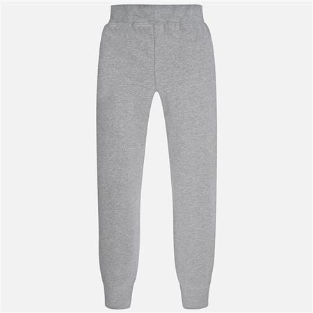 Športne hlače z okrasnimi kamenčki v sivi barvi za punce - Mayoral