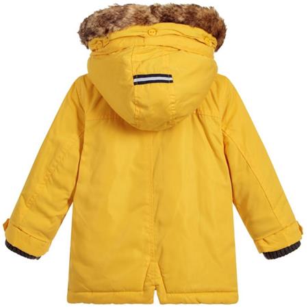 Podložen zimski plašč v medeni barvi za fantke - Mayoral