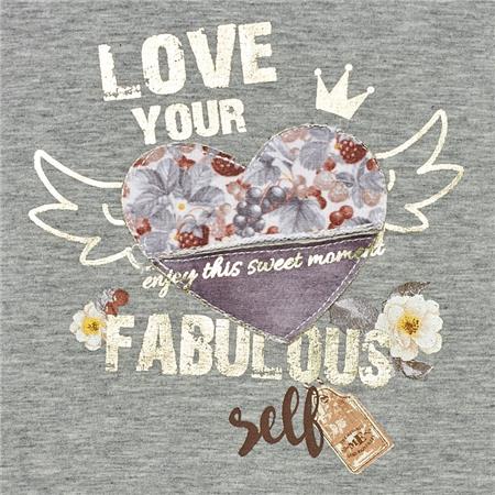 Siva obleka s tilom za punčke - Mayoral