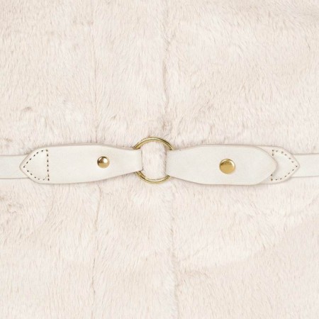 Brezrokavnik iz umetnega krzna s pasom za punce - Mayoral