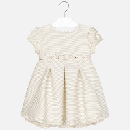 Svečana obleka z zlatimi vlakni za punce - Mayoral