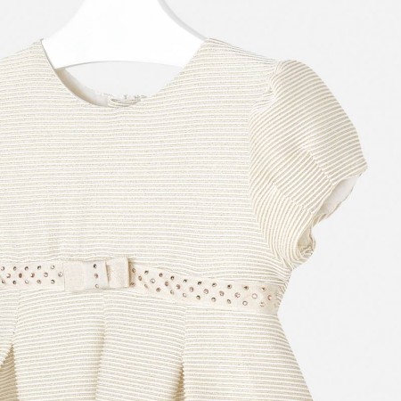 Svečana obleka z zlatimi vlakni za punce - Mayoral