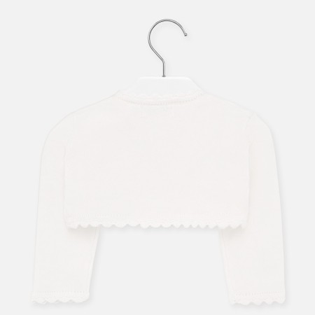 Bolero za deklice v smetana beli barvi - Mayoral