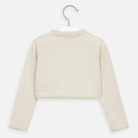 Bolero v peščeni barvi za punce - Mayoral