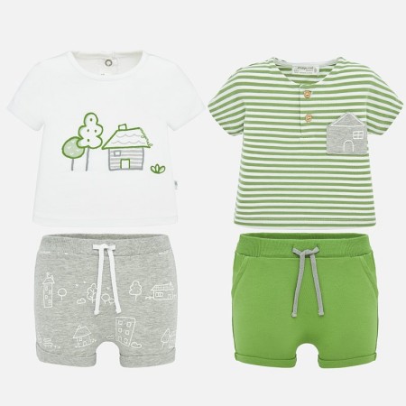 4-delni poletni komplet HOME za fantke - Mayoral