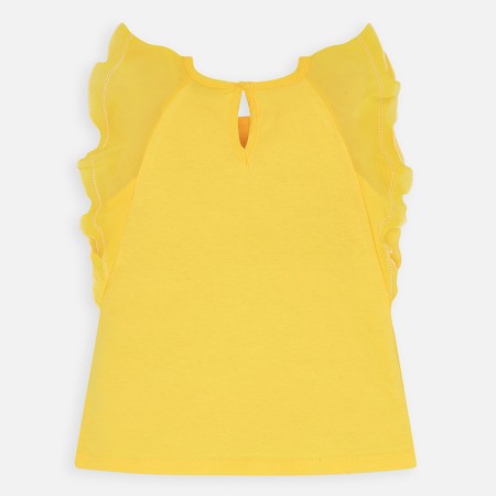 Kratka majica s prosojnimi rokavi - Mayoral