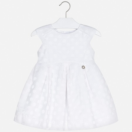 Bela svečana obleka za punce - Mayoral