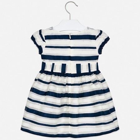 Črtasta obleka za punce - Mayoral