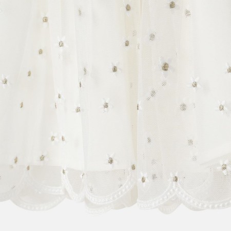 Bela svečana obleka za punce - Mayoral