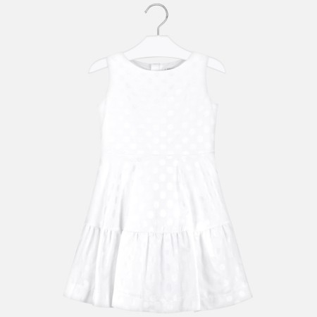 Bela svečana obleka za punce - Mayoral