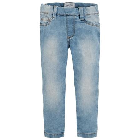Pobeljene jeans legice za punce (077-031) - Mayoral