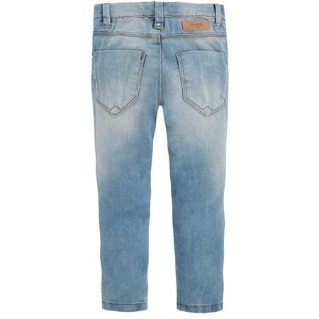 Pobeljene jeans legice za punce (077-031) - Mayoral