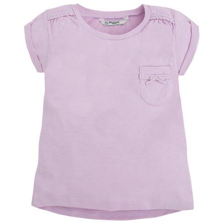Majica s kratkimi rokavi za punce Basic Orquidea - Mayoral