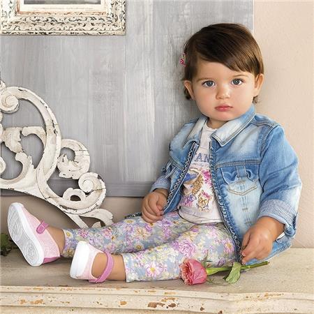 Srebrne balerine s paščkom