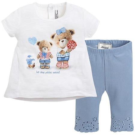 Komplet tunika in legice za deklice (1790-068) - Mayoral