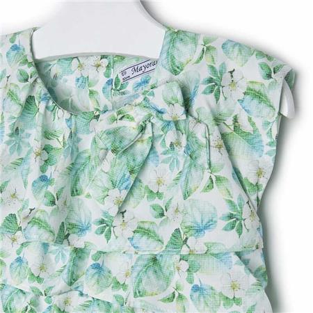 Rožasta majica z naborki za punce - Mayoral