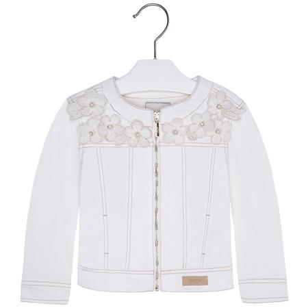 Jakna za punce v barvi smetane - Mayoral