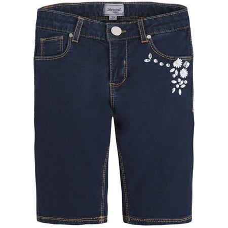 Mehke, temno modre jeans hlače za punce in ženske - Mayoral