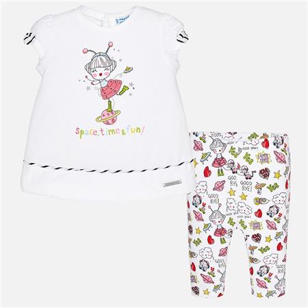 Komplet tunika in legice za deklice - Mayoral