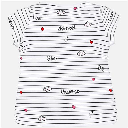 Majica s kratkimi rokavi SPACE GIRL za punce - Mayoral