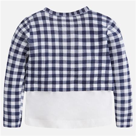 Komplet majica s kratkimi rokavi in bolero za punce - Mayoral