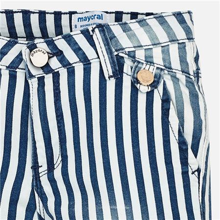 Črtaste hlače za punce - Mayoral
