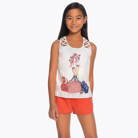 Bombažne kratke hlače za punce - Mayoral