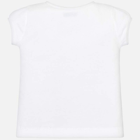 Bela majica s potiskom za punce - Mayoaral