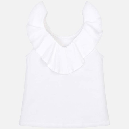 Bel top na naramnice s potiskom flaminga - Mayoral