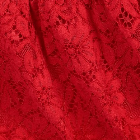 Crvena haljina od čipke za cure - Mayoral