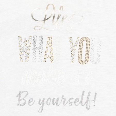 Majica s kratkimi rokavi in hrbtnim delom v prosojnem blagu za punce - Mayoral