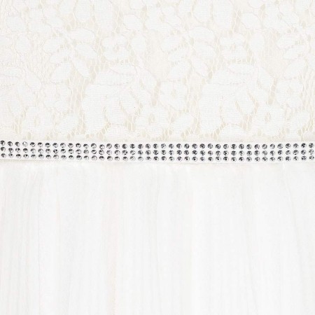 Bela svečana obleka za punce - Mayoral