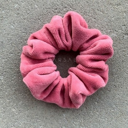 Elastika za lase scrunchie EMI Pink - by Marsala