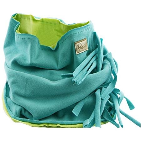 Šal - boa v modro/teleni barvi KOMIN - Pupill